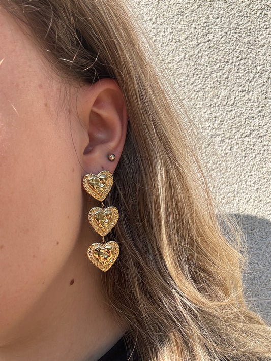 Boucles dâoreilles CĆur