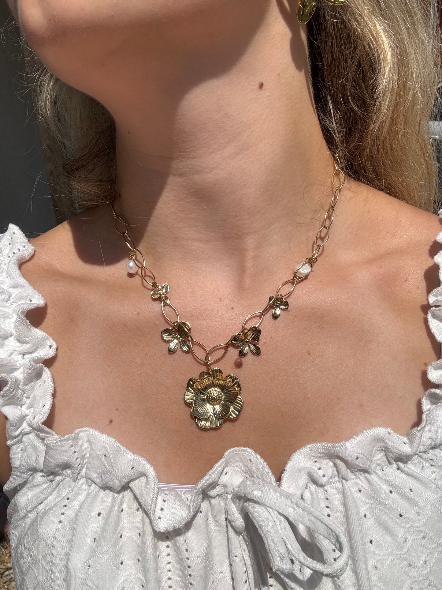 Collier Lobélia