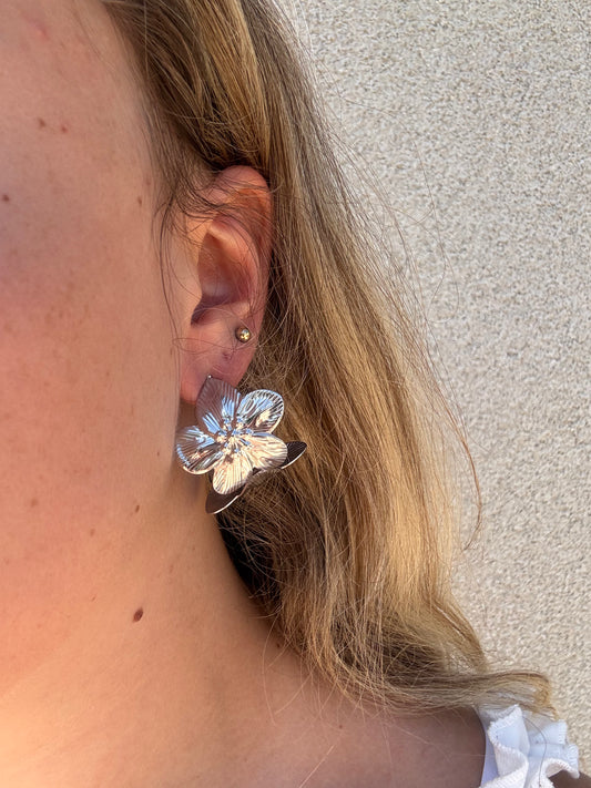 Boucles d’oreilles créoles Zaleya