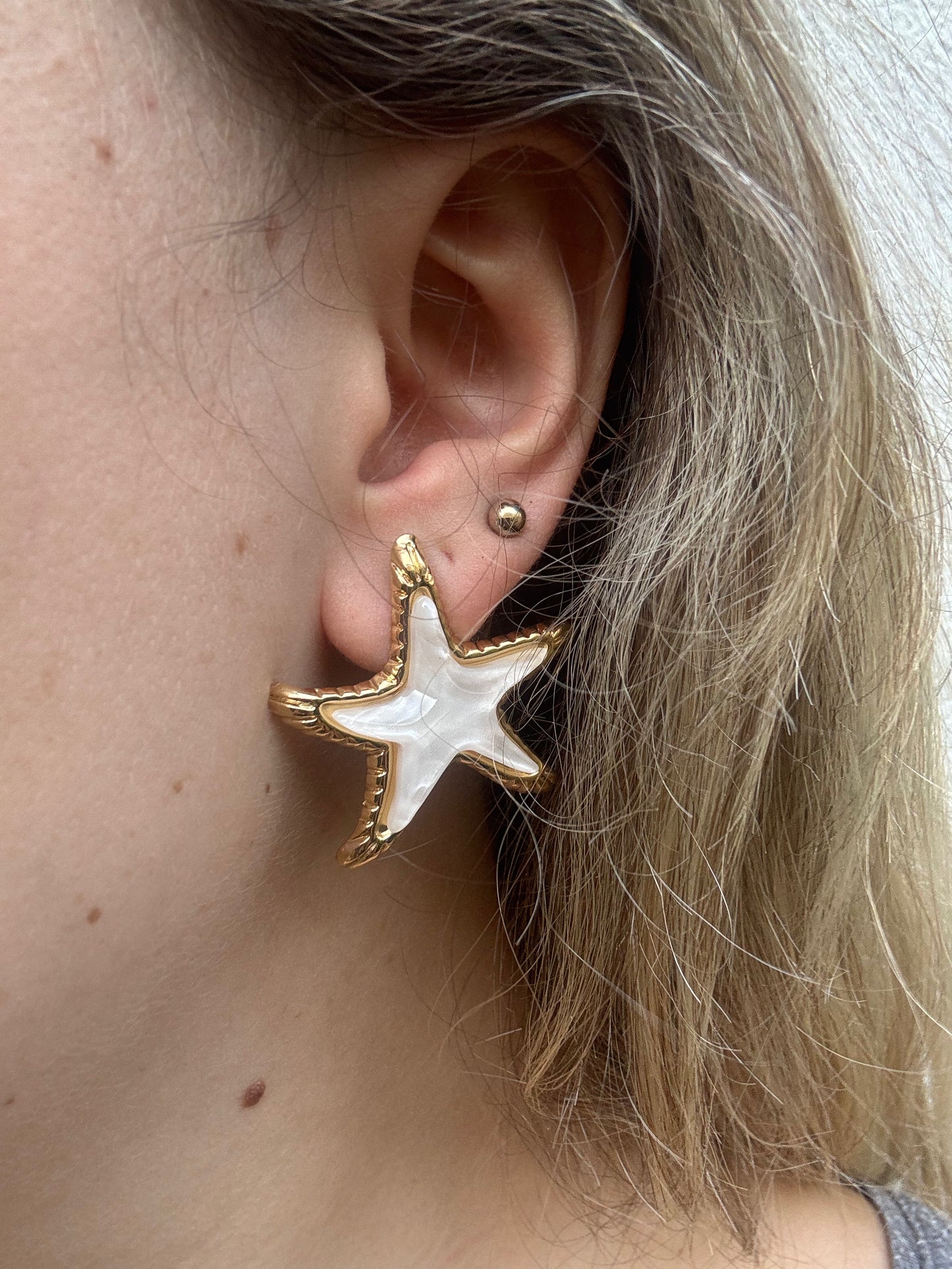 Boucles d’oreilles Opale