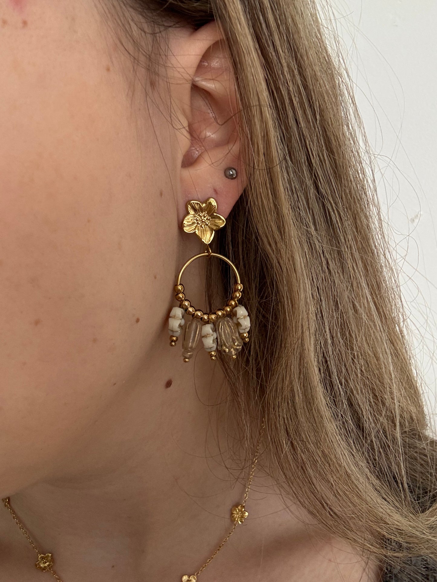 Boucles d’oreilles Calypso