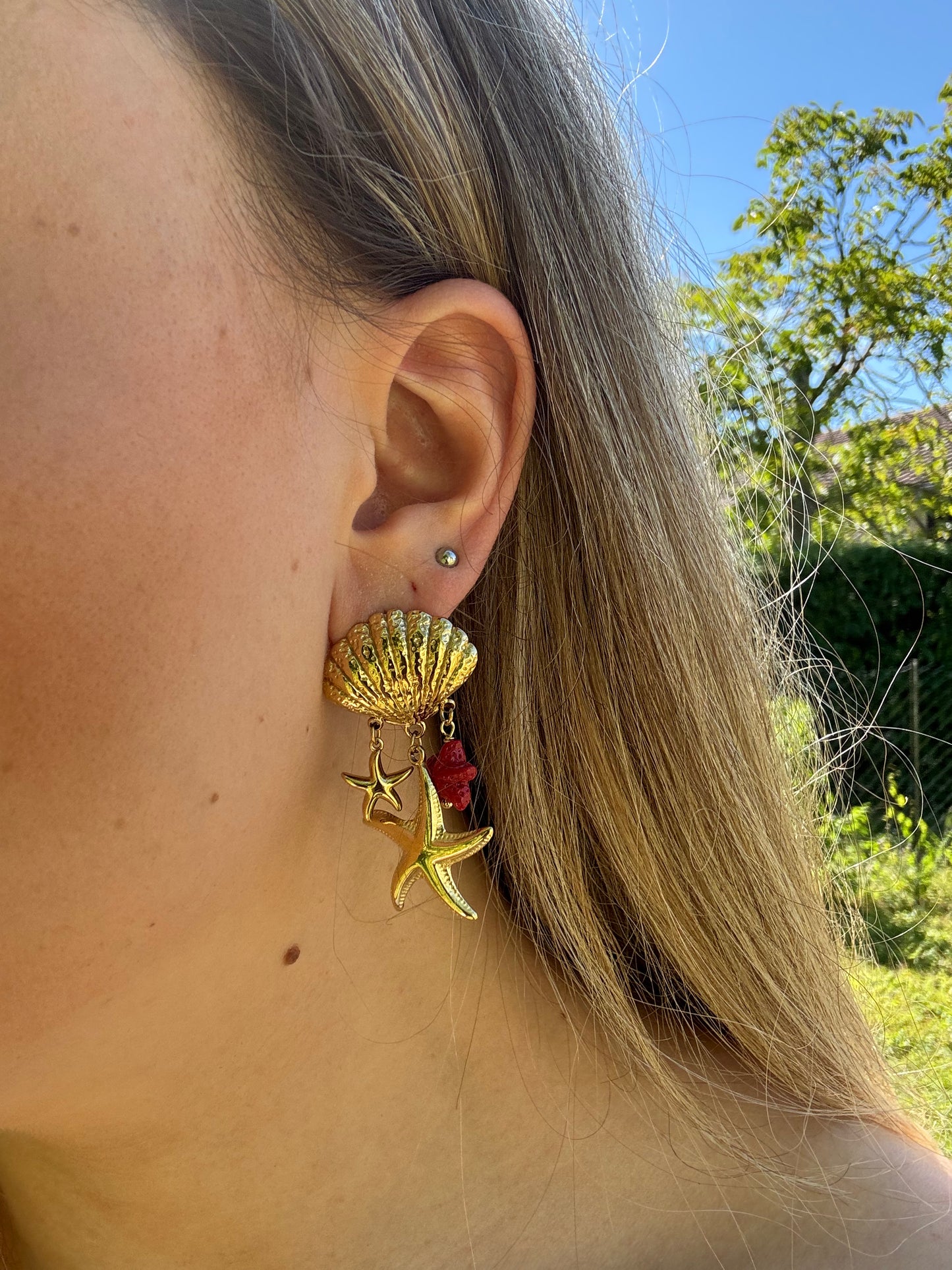 Boucles d’oreilles Mermaid