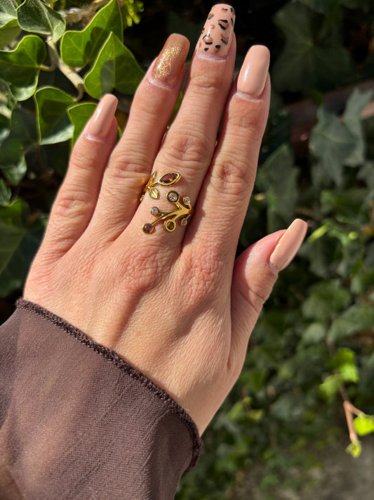 Bague Écorce