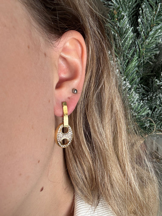 Boucles d’oreilles Crystal