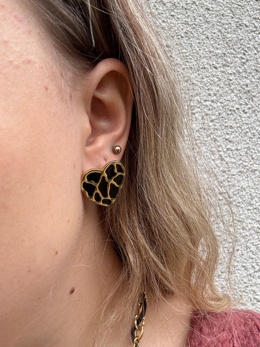 Boucles d’oreilles Velours