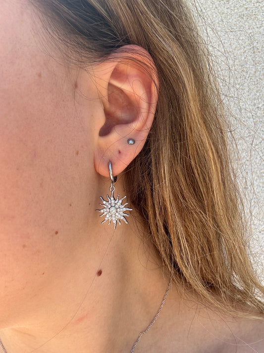Boucles d’oreilles Soleil