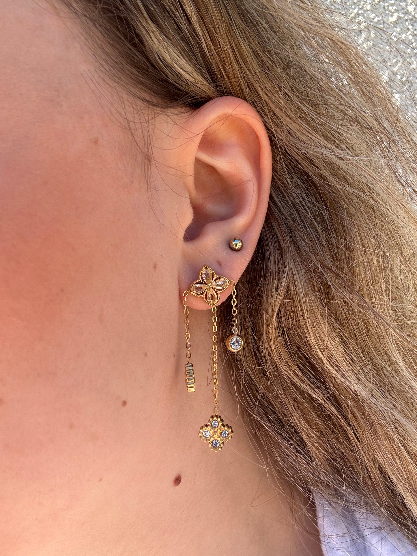 Boucles d’oreilles Célestine