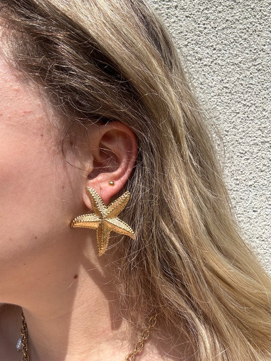 Boucles d’oreilles Étoile