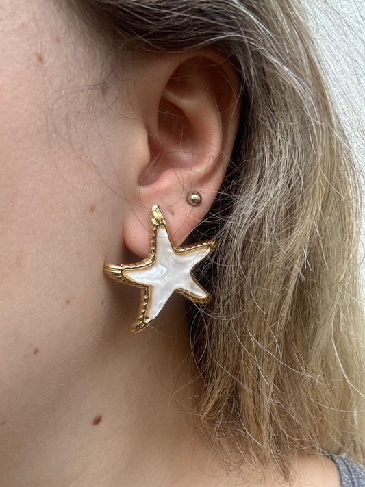 Boucles d’oreilles Opale