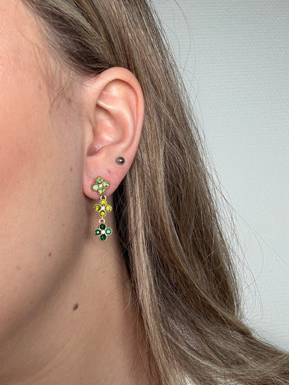 Boucles d’oreilles en zircon ￼