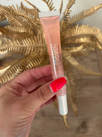 Gloss pour les lèvres pailleté