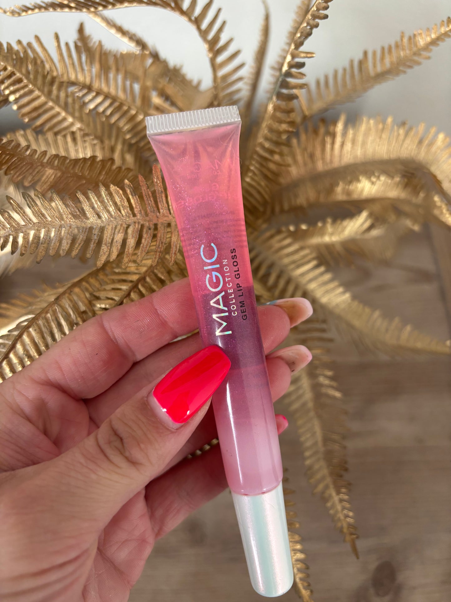 Gloss pour les lèvres pailleté