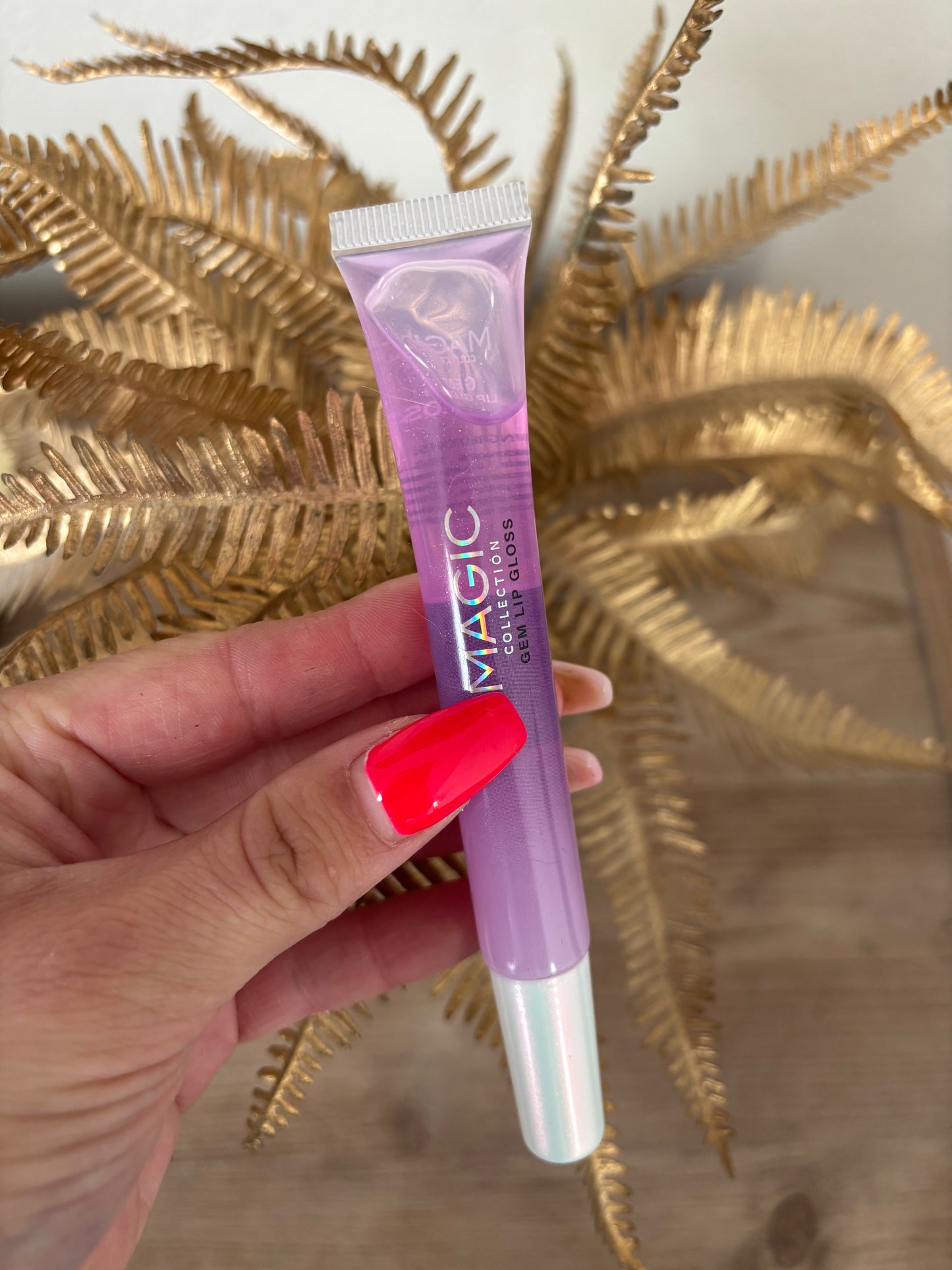 Gloss pour les lèvres pailleté