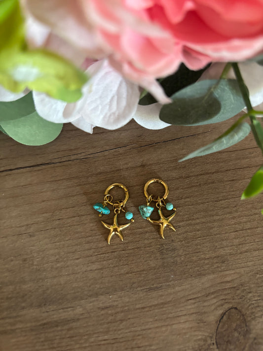 Boucles d’oreilles Azul
