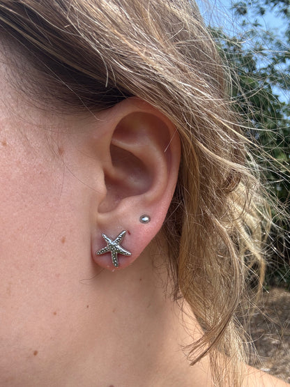 Boucles d’oreilles Mini Étoile de mer